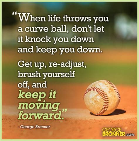 When Life Throws You A Curve Ball George Bronner