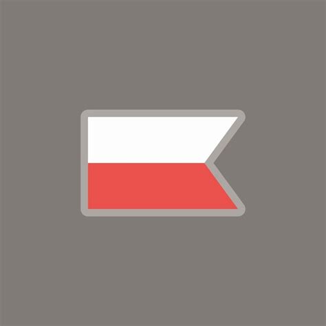 Premium Vector Illustration Of Poland Flag Template