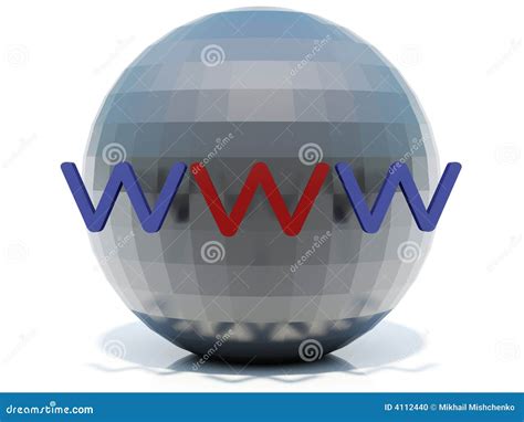 World Wide Web Stock Illustration Illustration Of Internet 4112440