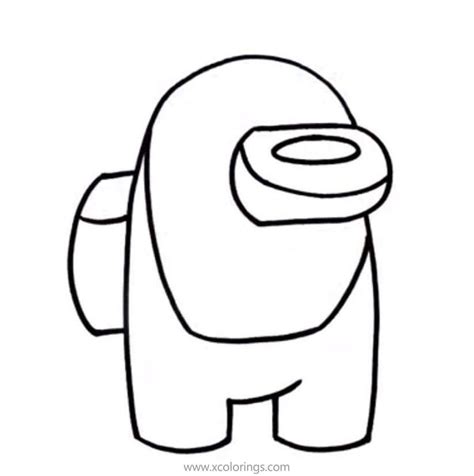 I drew over 100 of these characters with unique costumes so you can have a fun time watching some. Among Us Coloring Pages Red Crewmate. | Coloring pages ...