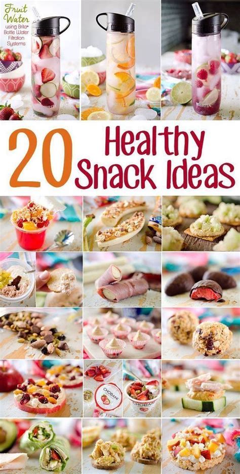 20 Healthy Snacks Ideas For On The Go From Sweet To Savory And