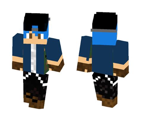 Download Me With Blue Hair Minecraft Skin For Free Superminecraftskins
