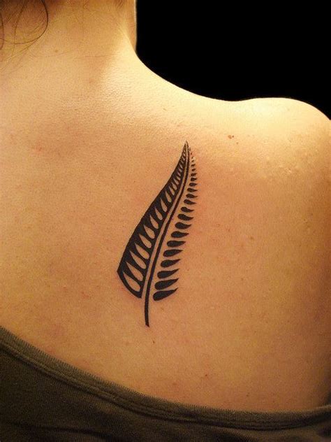 New Zealand Fern Leaf Tattoo Fern Tattoo Tattoos For Women Leaf Tattoos