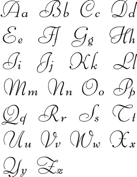 Pretty Font Alphabet Letters Letras Do Alfabeto Fontes