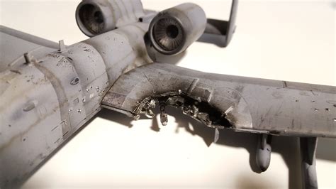 Damaged A 10 Warthog Madlyfx Chicago Special Effects