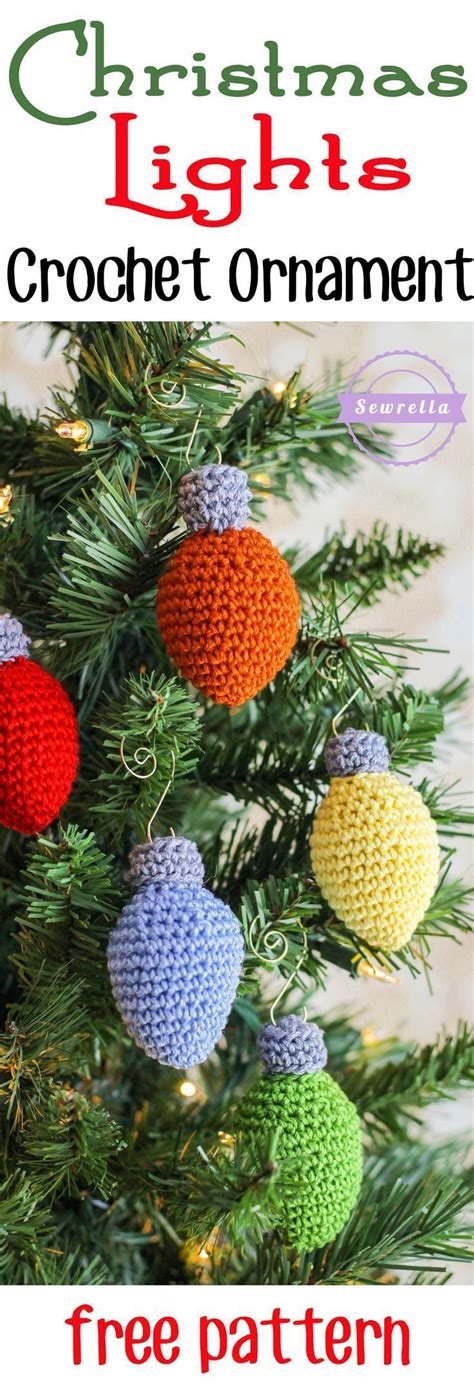 Christmas Lights Crochet Ornament 25 Days Of Christmas Traditions