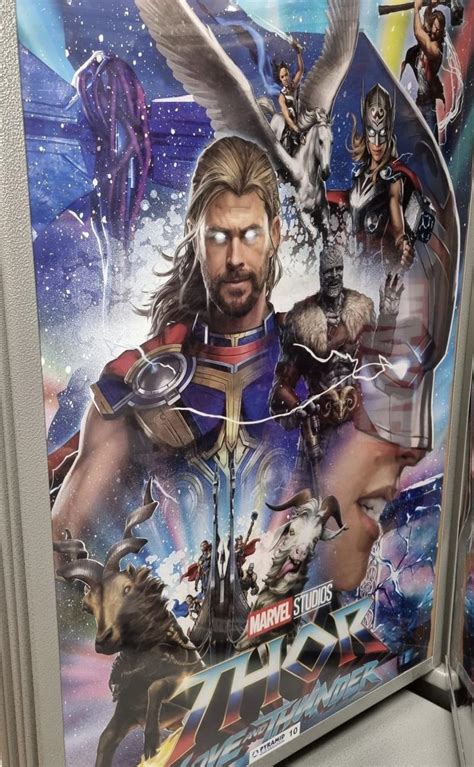 Thor Love And Thunder Rivelato Il Nuovo Poster Promozionale