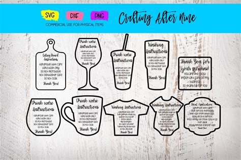 I promise it'll help clarify. Care Card Svg, Care Card Bundle, Apply Vinyl Decal, Print ...