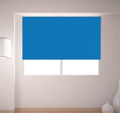 Bright Blue Roller Blind Cheapest Blinds Uk Ltd