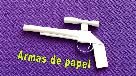 Origami Armas C Mo Hacer Una M Pistola De Papel Armas De Papel