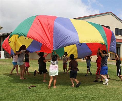 Giant Multi Colored Parachute