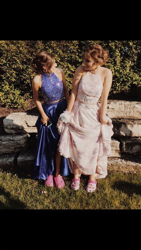 Best Friend Prom Photo Featuring Our Crocs 😂💓 Prom