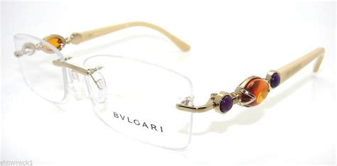 Authentic Bvlgari Gold Rimless Eyeglass Rx Frame Bv 2127b 278 New 54mm Bvlgari Bvlgari