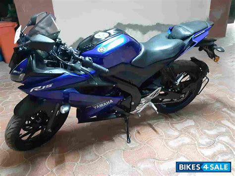 Getting this set of the yamaha r15 v3 hd wallpapers was bit of a. Used 2018 model Yamaha YZF R15 V3 for sale in Bangalore. ID 218134. Racing Blue colour - Bikes4Sale