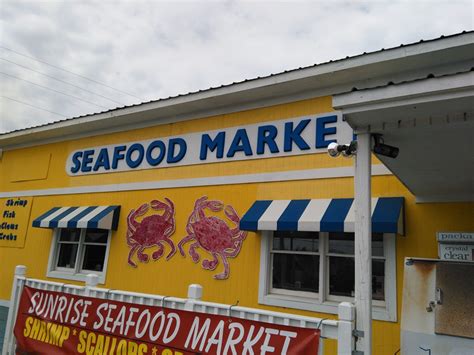 North Carolinas Fresh Seafood Market Sunrise Seafood Market