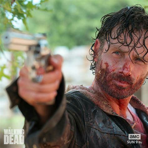 Looks Like Rick Is Ready For War Walking Dead Scenes
