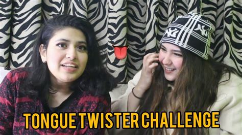 Tongue Twister Challenge Ft Bestfriend Sozeen Vlogs Youtube