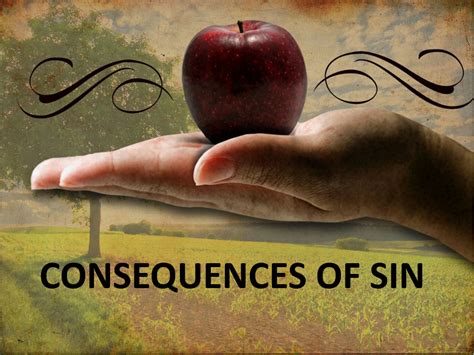 Consequences Of Sin New Life Fellowship Church