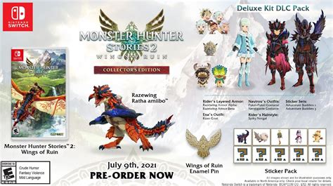 Monster Hunter Stories Wings Of Ruin Collector S Edition Revealed