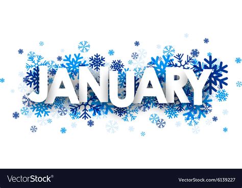 This means that people born in the january month zodiac are very special. January sign Royalty Free Vector Image - VectorStock