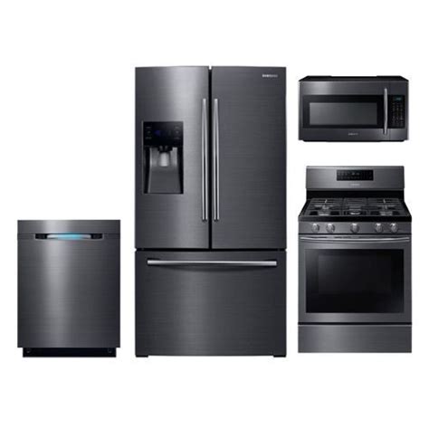 Shop kitchen appliance packages and appliance bundles at electronic express. Samsung Gas Kitchen Appliance Package with Gas Range ...