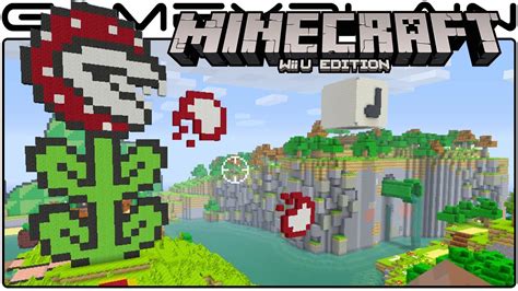 Minecraft Wii U Super Mario Mash Up Pack Dlc Gameplay Tour Youtube