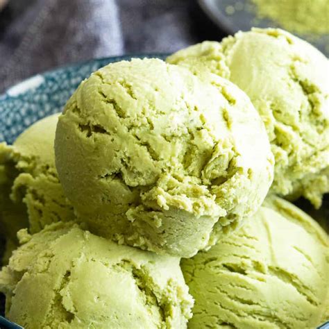 Creamy Matcha Green Tea Ice Cream Wandercooks
