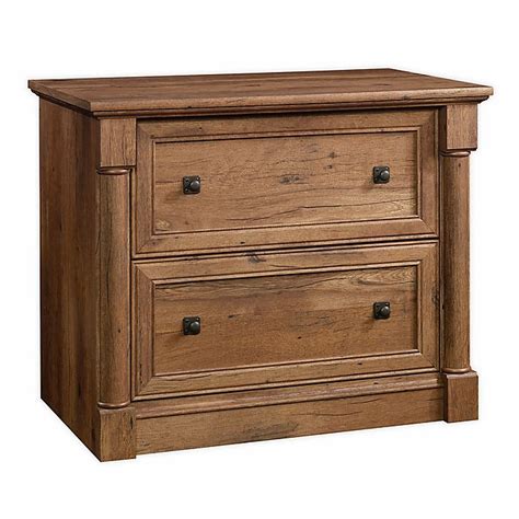 Sauder has hit the nail on the head with these wood file cabinets. Sauder® Palladia 2-Drawer Lateral File Cabinet in Vintage ...