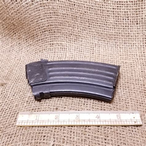 Steel Single Stack Ak 47 Magazine 10 Rounds 762x39mm Russian Old