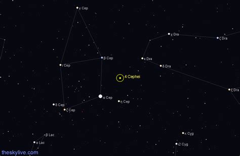4 Cephei Star In Cepheus