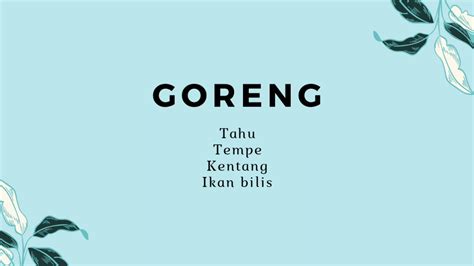 Disantap langsung ataupun dengan cocolan saus sambal, sambal kecap atau sambal. Resepi Tempe Goreng Kicap mudah! - YouTube