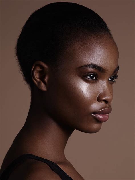 Feather Creative In Face Photography Portrait Beautiful Dark Skin