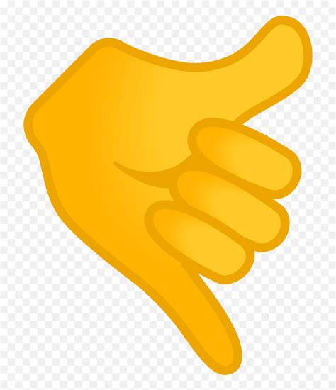 Call Me Hand Emoji Call Me Hand Emoji Shaka Emoji Free Emoji Png