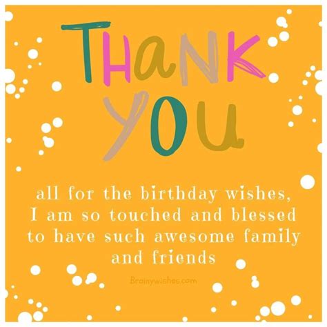 Thank You Birthday Wishes Messages Artofit