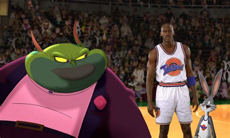 The towering 6'8 lebron can be seen next to bugs bunny's ears in the main poster, as the tallest looney tune still stands at a measly 3'5 or 4 even when including the. The Oral History of 'Space Jam': Part 3 - Reflections on A ...