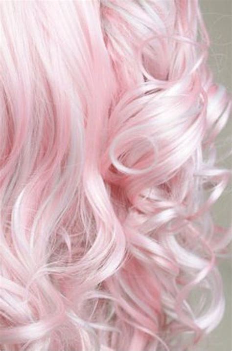 Pink Pastel Hair Light Pink Hair Candy Hair Cotton Candy Hair