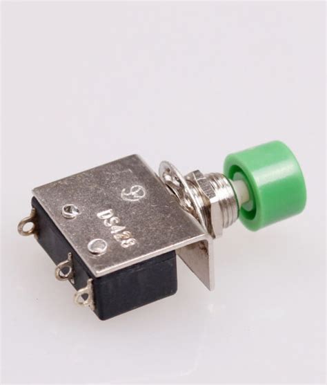 Ds428 Momentary Green Push Button Micro Limit Switch 220v 10 Amp Spdt