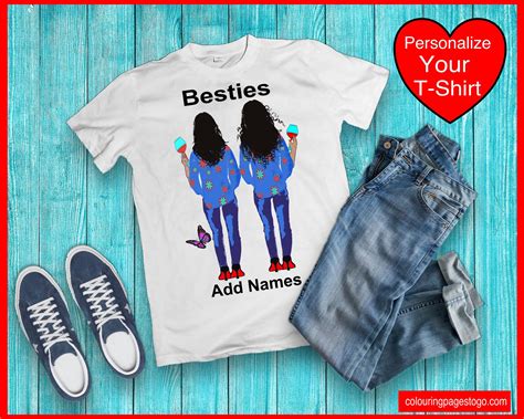Excited To Share This Item From My Etsy Shop Personalized Besties T