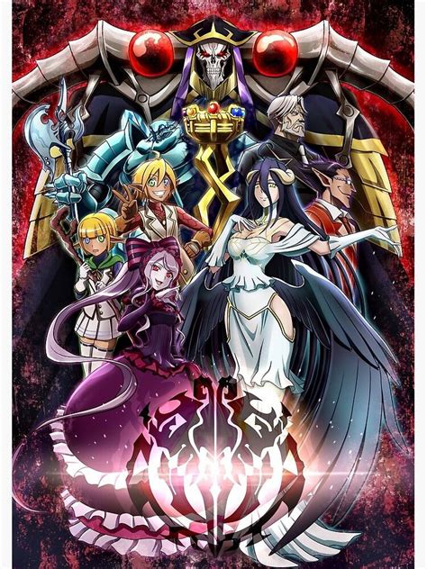 Overlord Anime Poster By Puigx Anime Anime Lovers Anime Love