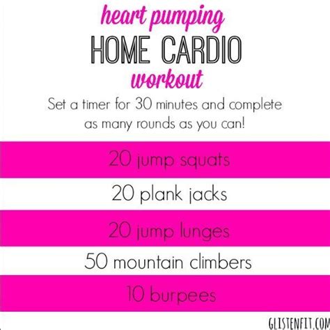 Heart Pumping Home Cardio Workout Intensecardioworkout Cardio At Home Cardio Workout At Home