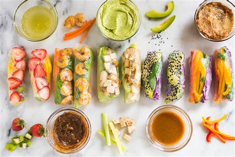 Get the recipe from minimalist baker ». 5 Healthy Spring Roll Recipes • A Sweet Pea Chef