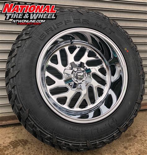 Fuel Off Road Tire And Wheel Combo 20x12 Triton Mounted Up To A 35x12
