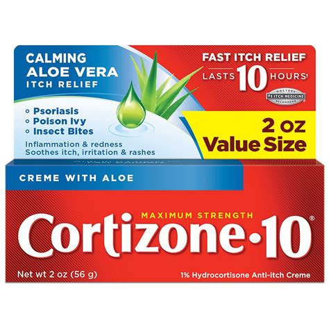 Cortizone 10 Maximum Strength Hydrocortisone Anti Itch Cream Walgreens