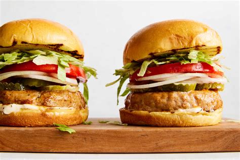 Grilled Turkey Burgers Recipe NYT Cooking