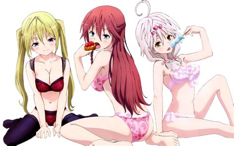 Wallpaper Illustration Anime Cartoon Trinity Seven