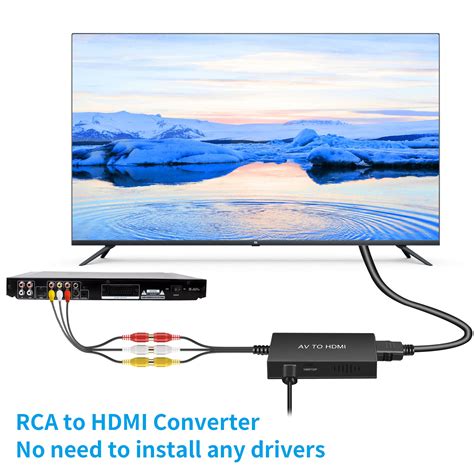 Mua Tengchi Rca To Hdmi Converter Composite To Hdmi Adapter Support