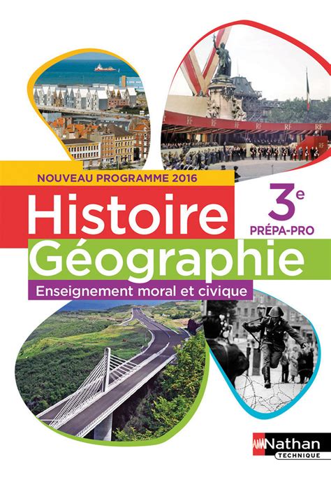 Histoire Géographie Emc 3e Prépa Pro Biblio Manuels