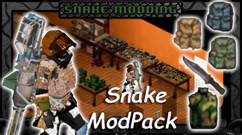 Snake Parte 01 Snakes Mod Pack Project Zomboid Guía Tutorial En