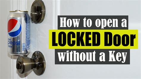 Maybe you would like to learn more about one of these? How to Open a Locked Door Without a Key - YouTube