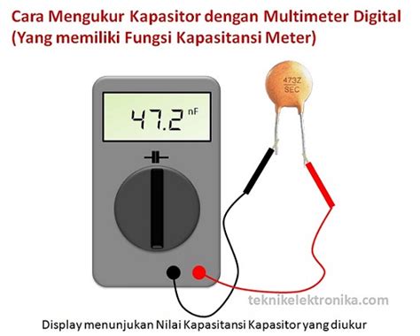 Namun karena pada dasarnya multimeter memang berfungsi multi fungsi maka tampilan pada jarum penunjuk / pointer pun menjadi rumit karena skala penunjuk bertumpuk antara voltmeter dc, voltmeter ac, amperemeter dan ohm meter. Cara Mengukur Kapasitor dengan Multimeter